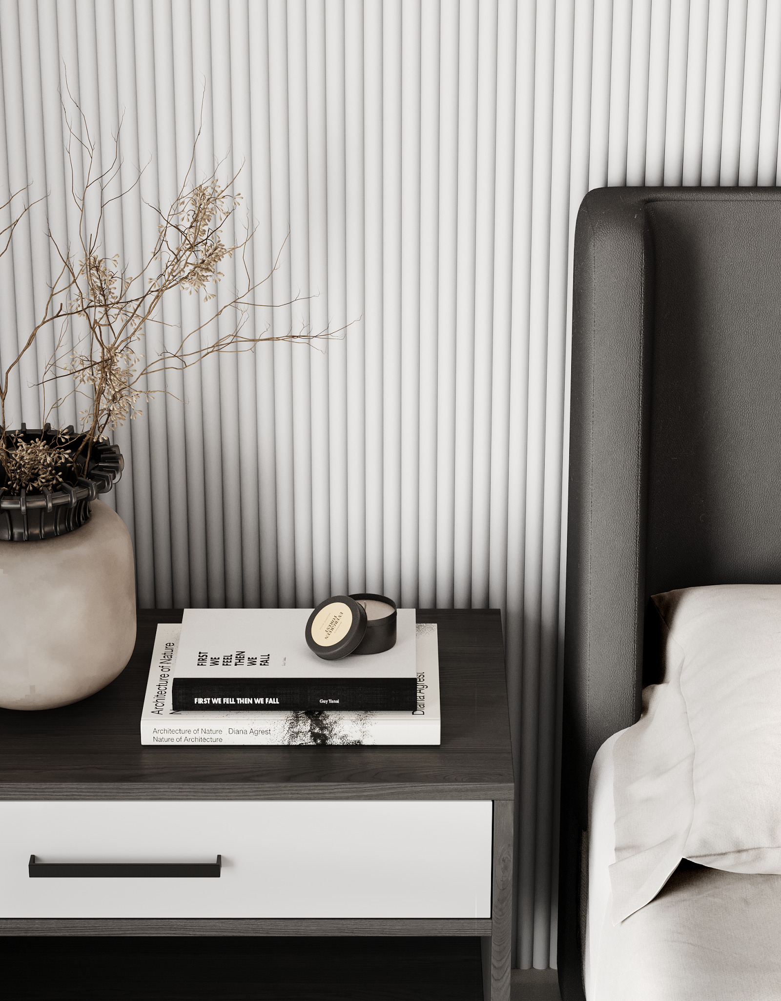 Стеновая панель под покраску Bello Deco СП 09/2 2000×200×10 фото в интерьере